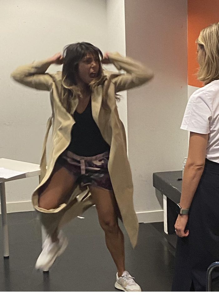 A charged scene in class