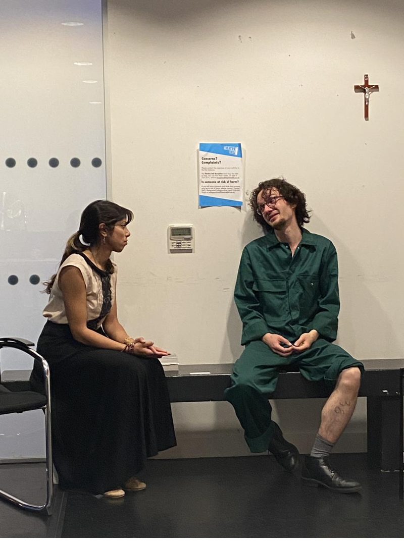 A scene in class